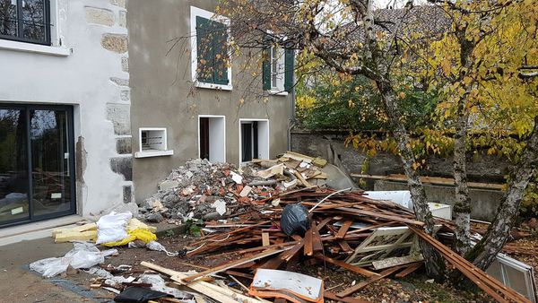 Travaux de division de maison